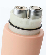 Персиковый рифленый мини-вибратор IROHA ZEN HANACHA - 12,7 см. (Цвет: персиковый)