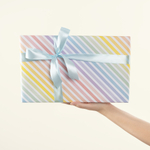 Упаковочная бумага «Радужные полоски» 0,7×1 м, 80 г/м²