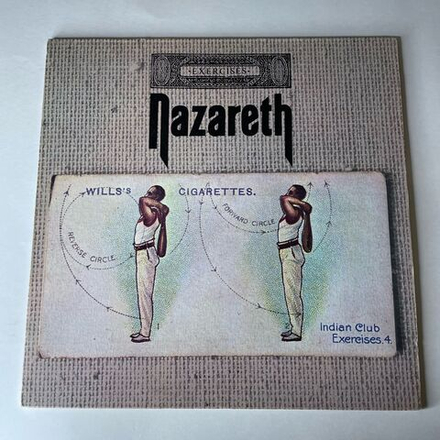 Винтажная виниловая пластинка LP Nazareth Exercises (США 1972)