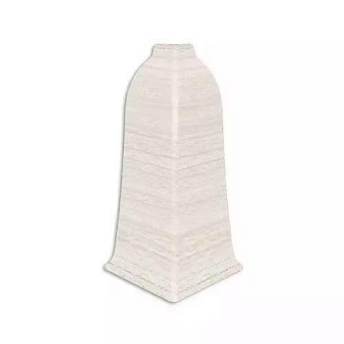 Угол наружный для плинтуса ПВХ Aberhof 60мм, 2745 Дуб Аляска (2 шт)