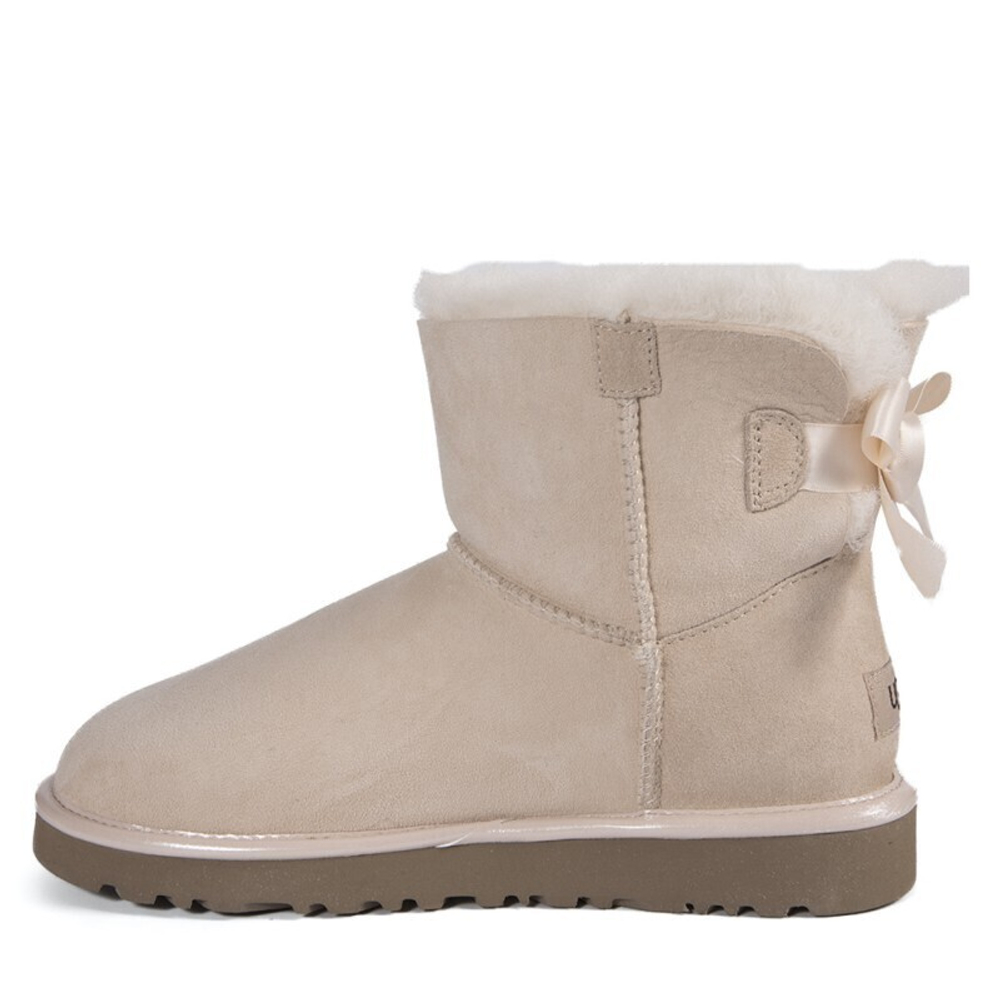 Угги Mini Bailey Bow II Metallic Slate