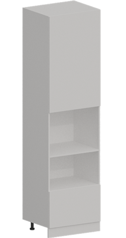 Кухня Модуль ШП 606М Графит / Белый