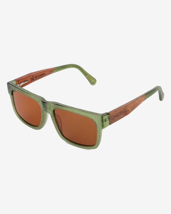 Очки солнцезащитные Spunky MARS 6 Green Wood / Dark brown lens - фото 2