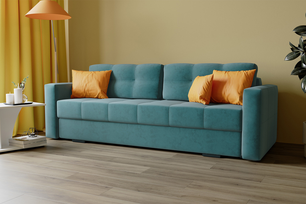 Диван раскладной Брэй, Бирюза