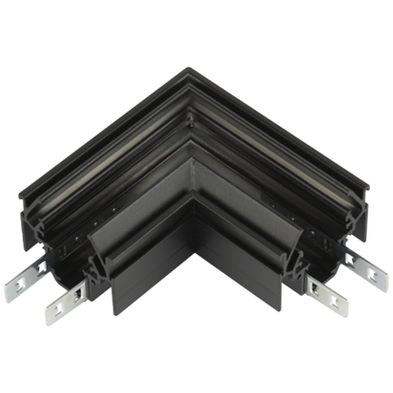 Соединитель ЭРА TRM-PC20-CCN BK для магнитного шинопровода угловой черный для системы NOVA ver.2