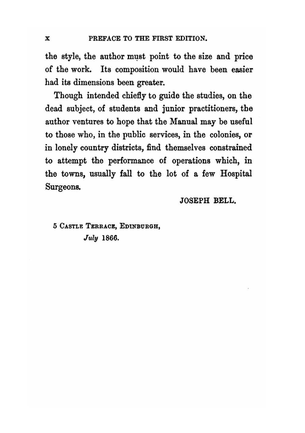 A Manual of the Operations of Surgery | J. Bell