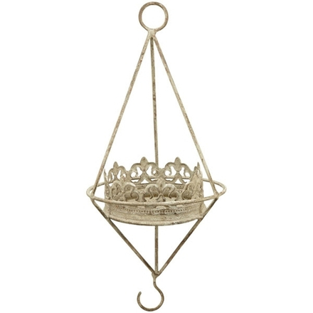 Жардиньерка подвесная "Корона" 17x17x38см