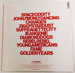 Виниловая пластинка David Bowie ChangesOneBowie. 1 LP