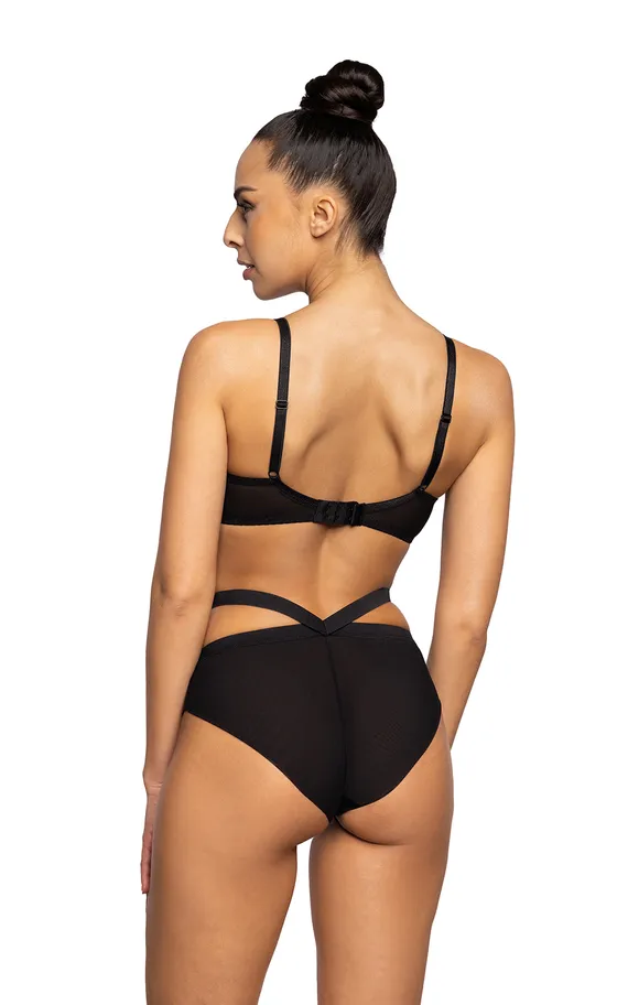 Трусы-слип F-3714-5 Dotssy Czarny