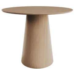 Стол обеденный Lagom D 100 см (натуральный дуб)