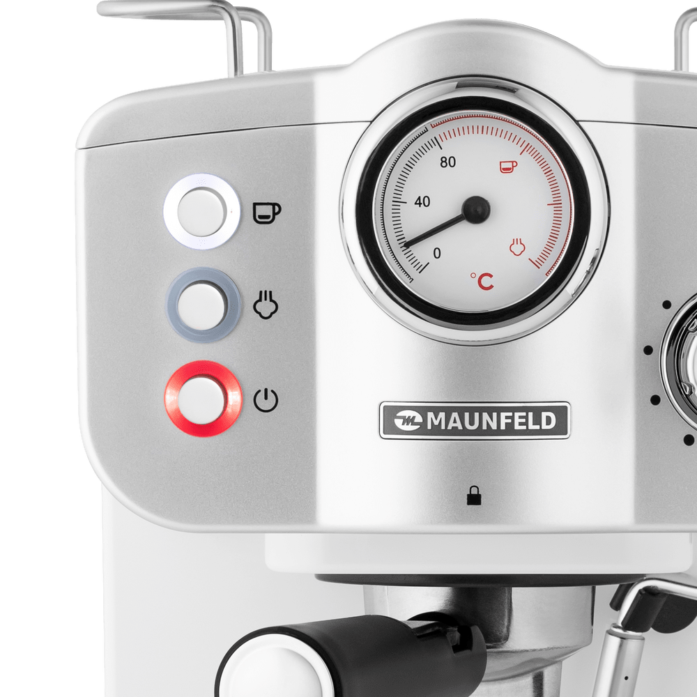 Кофеварка рожковая Maunfeld MF-735WH PRO