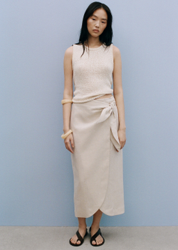 Юбка-парео изо льна