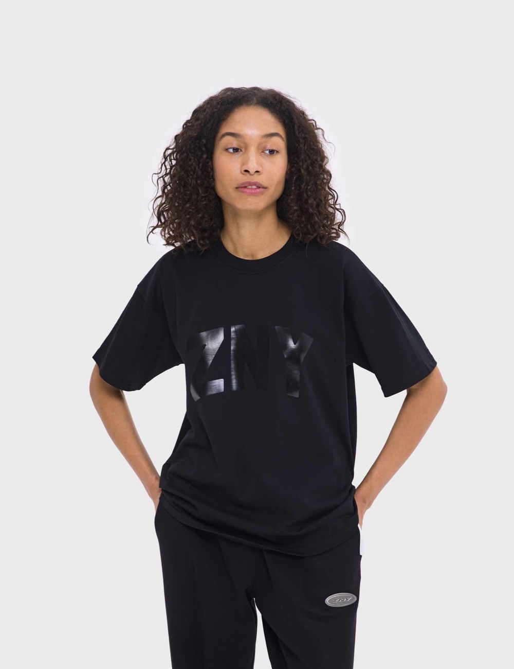 Футболка ZNY COL LOGO SS22 Черная