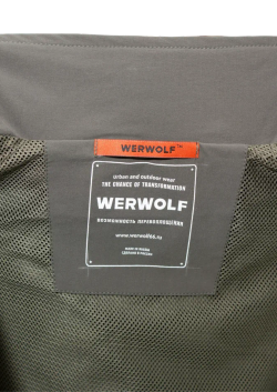 Куртка демисезонная SHARK LIGHT WERWOLF Софт-шелл на трикотаже, Темная олива