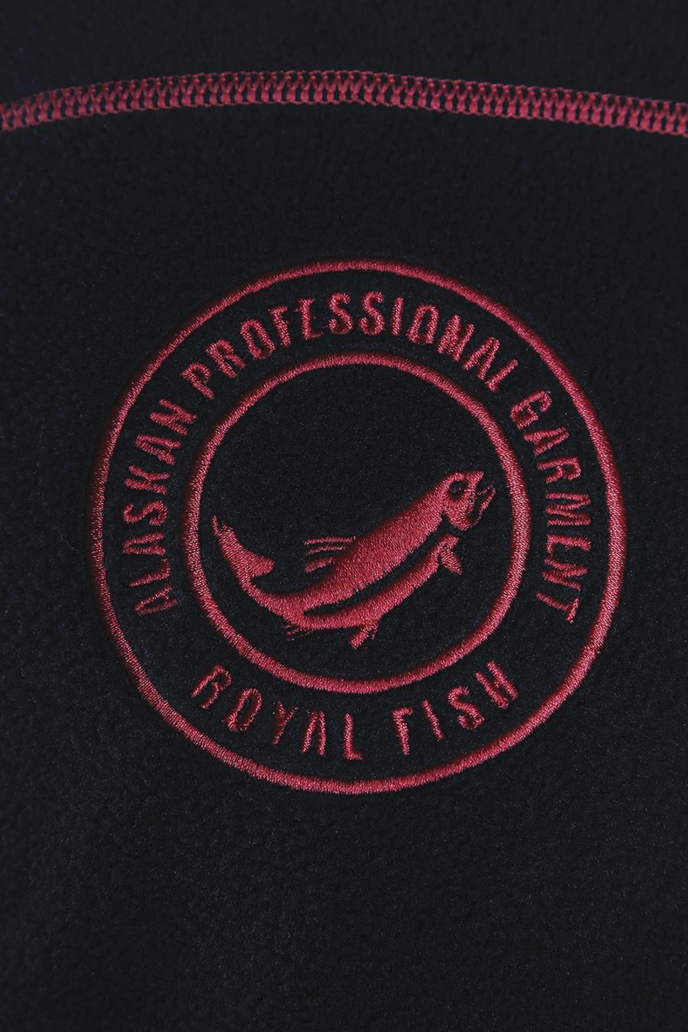 Костюм флисовый Alaskan Royal Fish (Черный)
