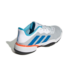 детские Кроссовки теннисные Adidas Barricade K - blue tint/blue rush/cloud white