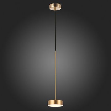 SL6000.303.01 Светильник подвесной ST-Luce Латунь/Латунь LED 1*7W 3000K PANCES