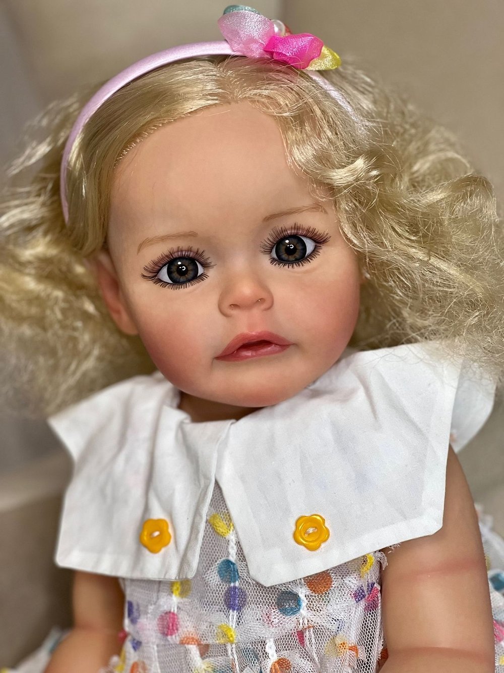 Кукла Реборн виниловая 55см в пакете (FA-032)