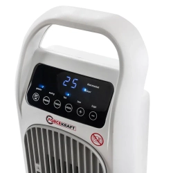 Тепловентилятор электрический поворотный с таймером выключения(220V,2000W,S обогрева 20м?,защита от перегрева) FORCEKRAFT FK-FH12D