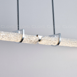 Подвесной светильник Cloyd MONDIAL P1 / шир. 100 см - хром (арт.11617)