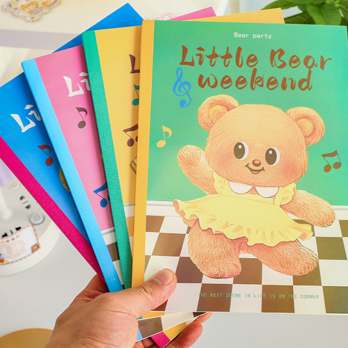 Блокнот для записей Cute Bear, 176х250 мм