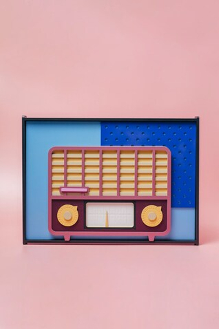Radio / Радио — Картина Поп-арт