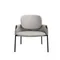 Лаунж-кресло Lok, светло-серое