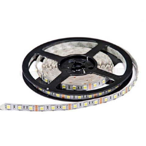 Светодиодная лента SMD5050-300-12 IP33 840Lm, 60 диодов (белый тёплый), ширина 10мм, 14.4Вт.