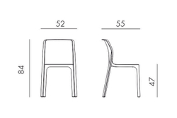 Стул Bit, антрацит