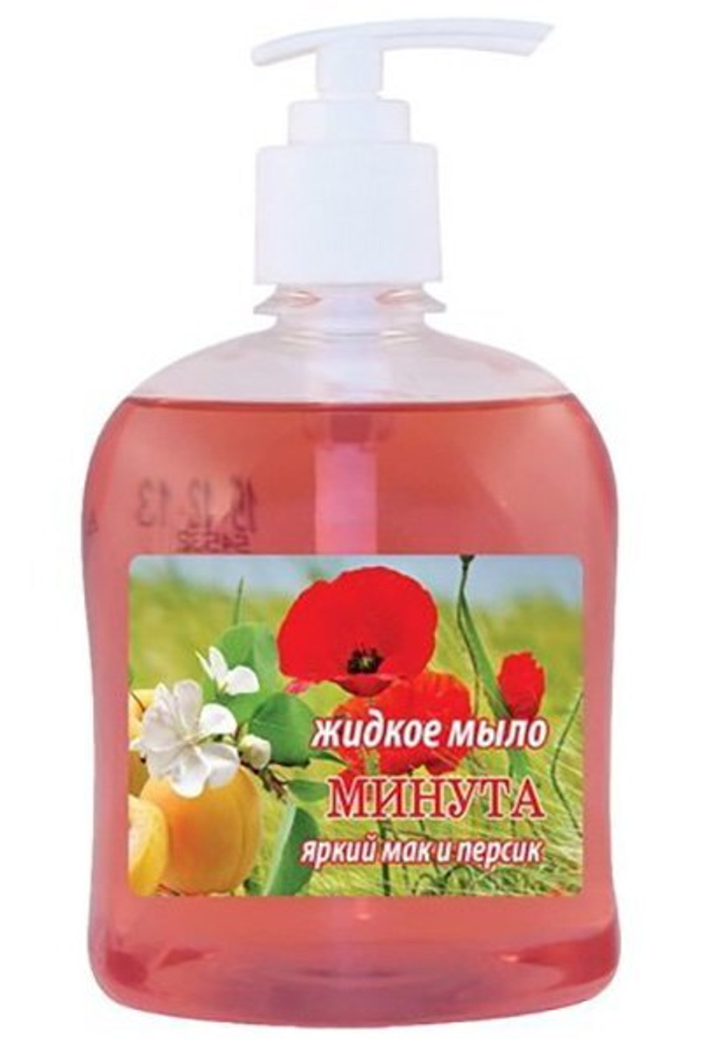 Жидкое мыло Минута, с дозатором, 500 грамм