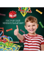Конструктор магнитный «Необычные фигуры», 78 деталей