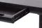 Письменный стол с ящиком Salmon 128х50 см, черный