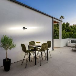 Декоративная подсветка ЭРА WL44 BK светодиодная 9Вт 3500К черный IP54 для интерьера, фасадов зданий