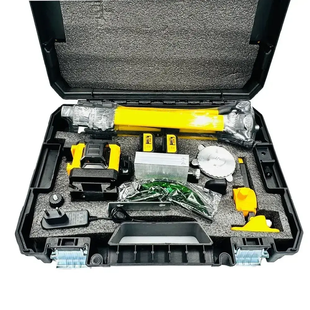 Лазерный уровень/нивелир DeWalt 16 лучшей строительный 3D-4D с набором