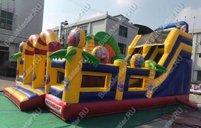 Надувной батут "Тропикана мини", 8*6*5 м