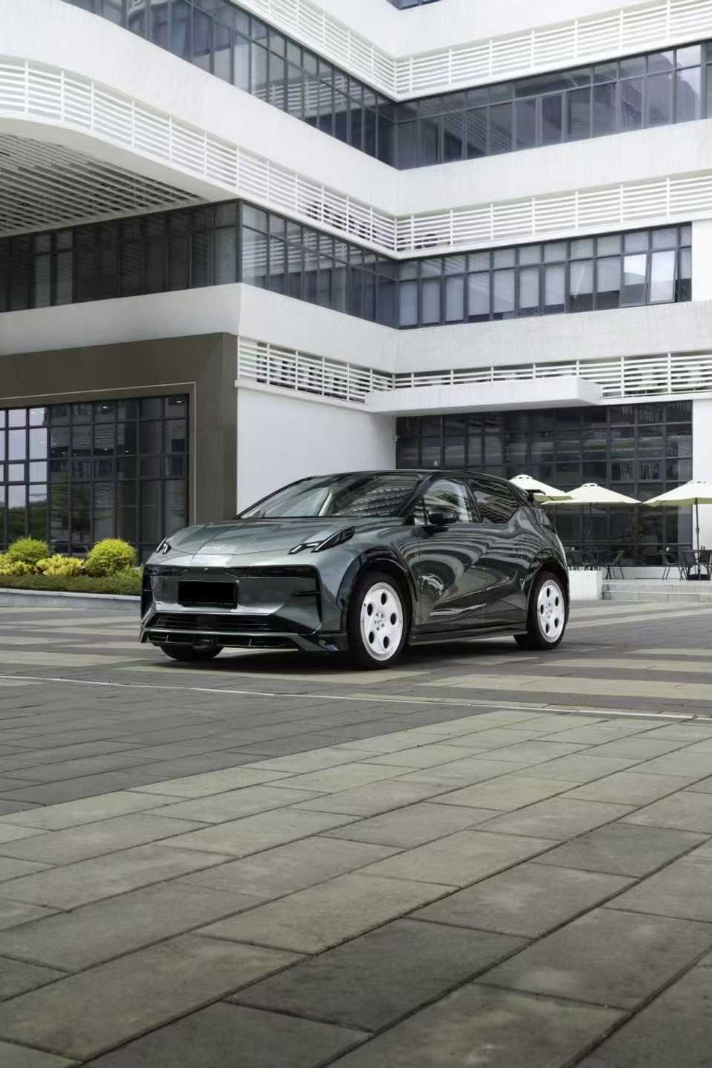 Обвес для Zeekr X 2023+ Зикр тюнинг губа юбки диффузор спойлер