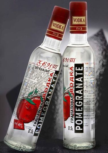 Водка Хент Гранатовая 40% 0,5л