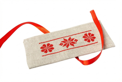 Конверт для столовых приборов из натурального льна