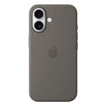 Силиконовый чехол с поддержкой MagSafe Apple Silicone Case для iPhone 16, Stone Gray (Каменно-серый)