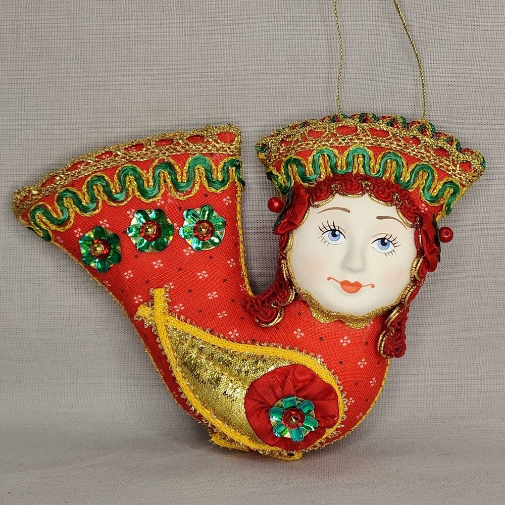 Ёлочная игрушка Птица Гамаюн