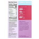 Plum Organics, Teensy Snacks, фруктовые снеки, для детей от 12 месяцев, ягодное ассорти, 5 пакетиков по 10 г (0,35 унции)