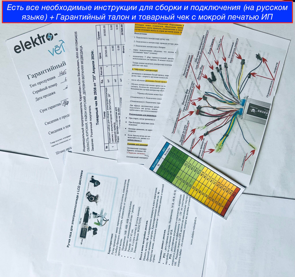 электровелосипед комплект