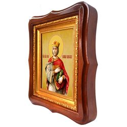 Лев Великий Макелла благоверный император. Икона на холсте.