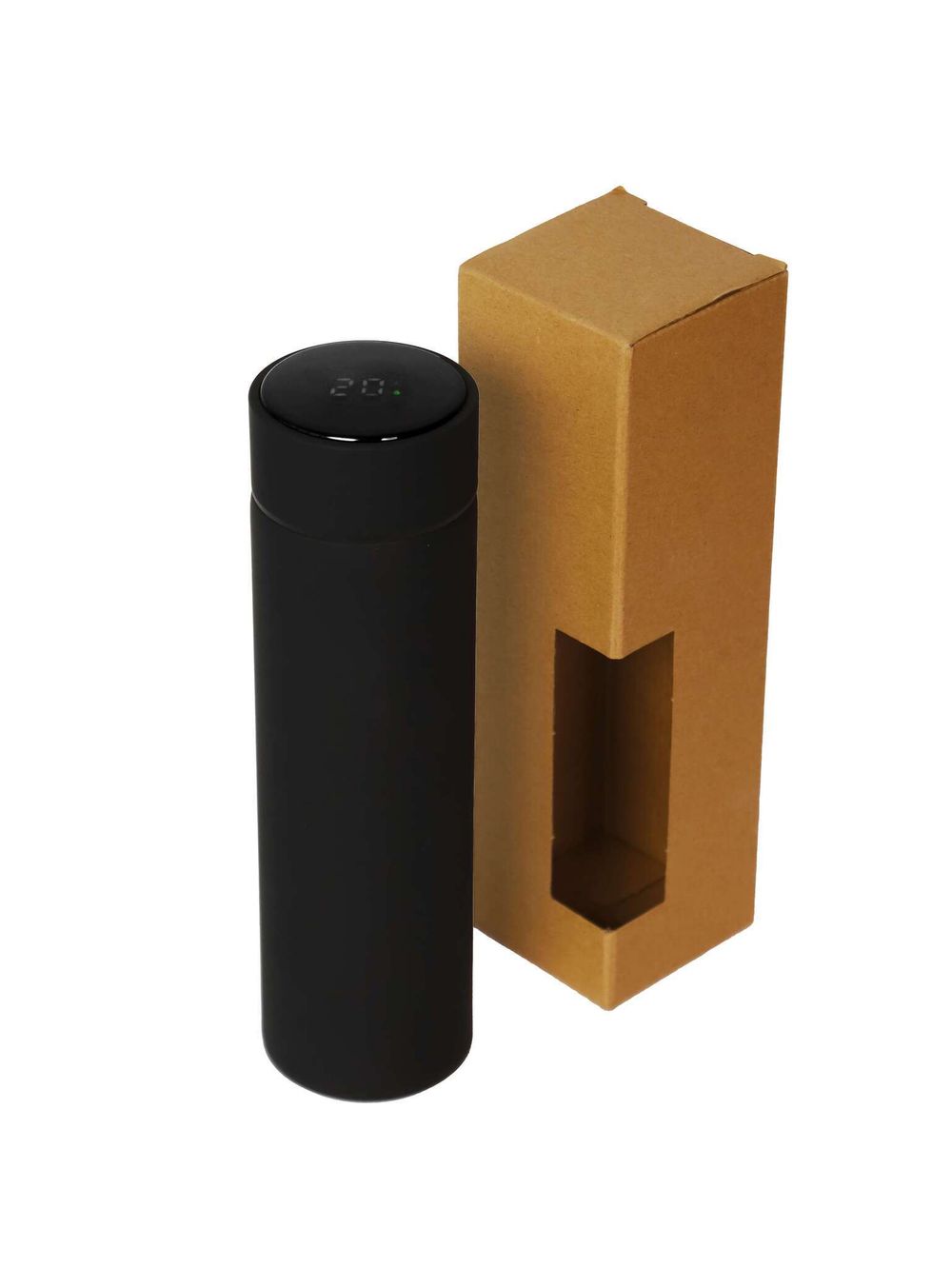 Термос MARK LED soft touch Розовый