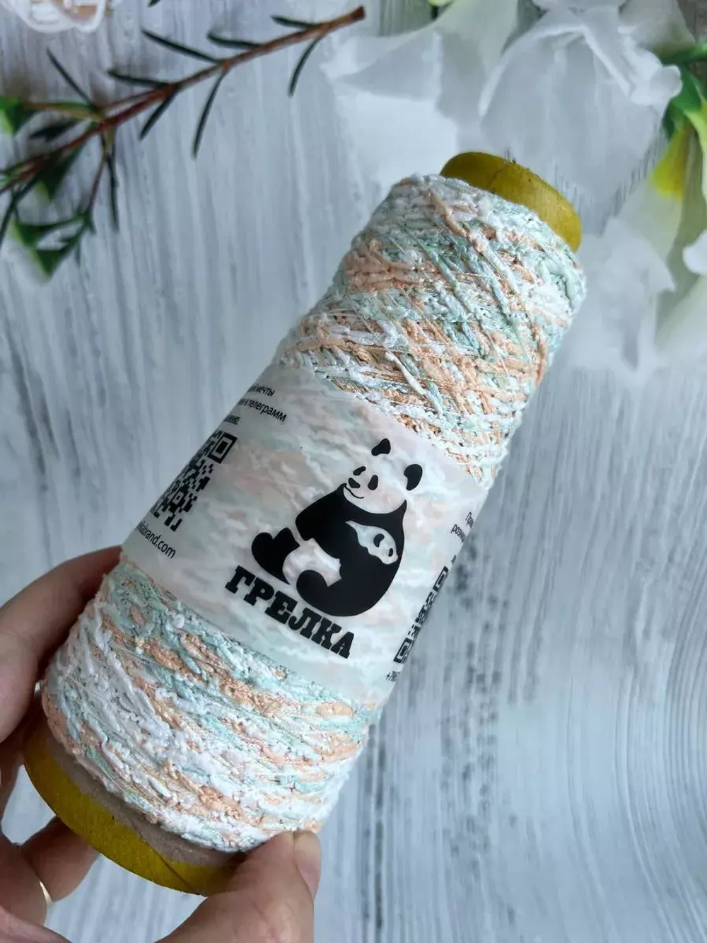 Трикотажная пряжа для вязания Шишибрики CARAMELLA