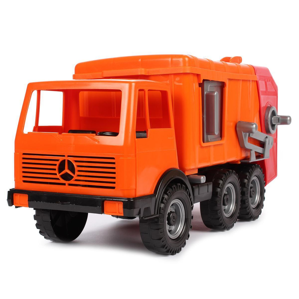 Мусоровоз 3-х осн. новые цвета (Лена)