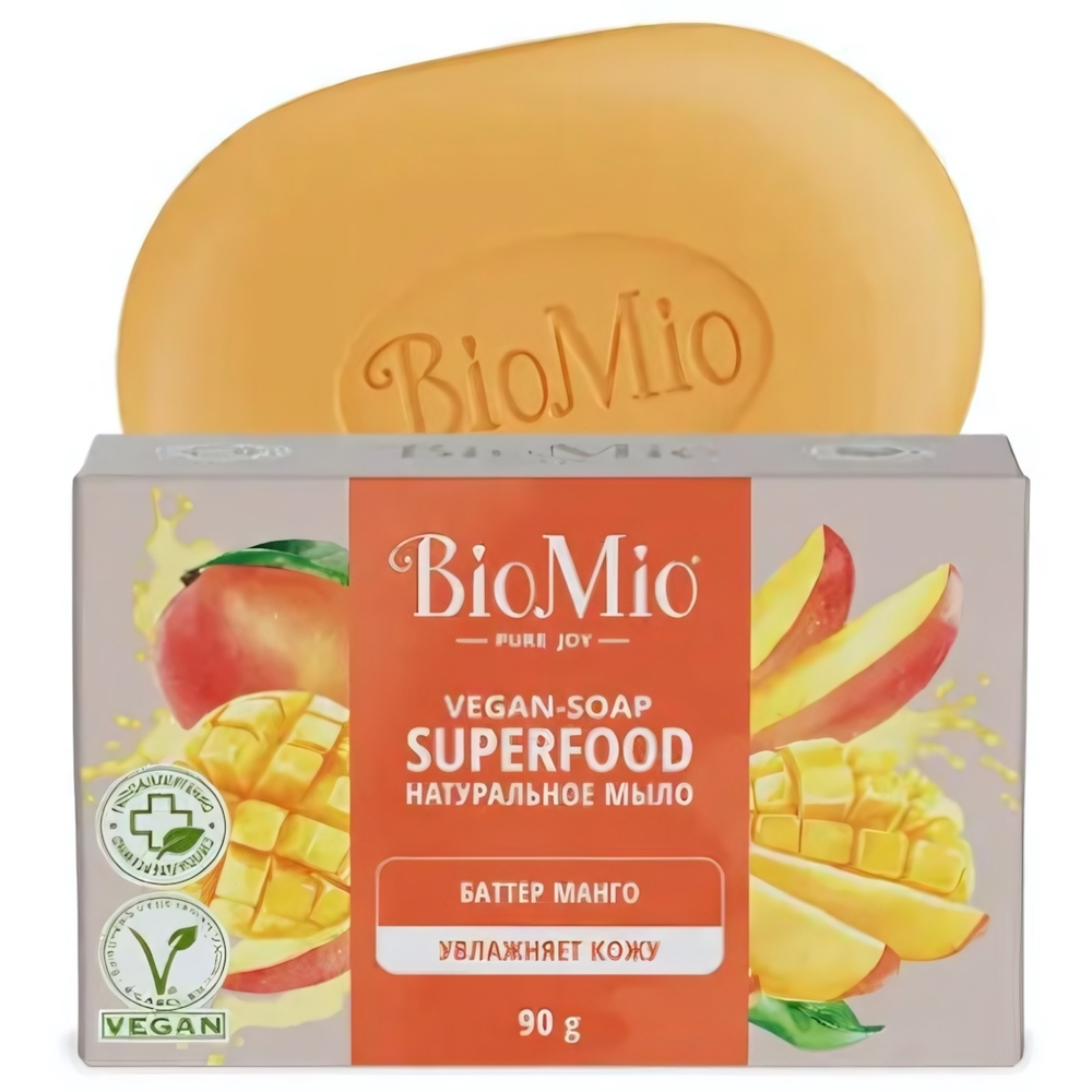 Натуральное мыло BioMio BIO-SOAP МАНГО 90г