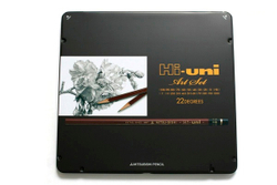 Набор Uni Mitsubishi Hi-Uni Art Set (22 карандаша)