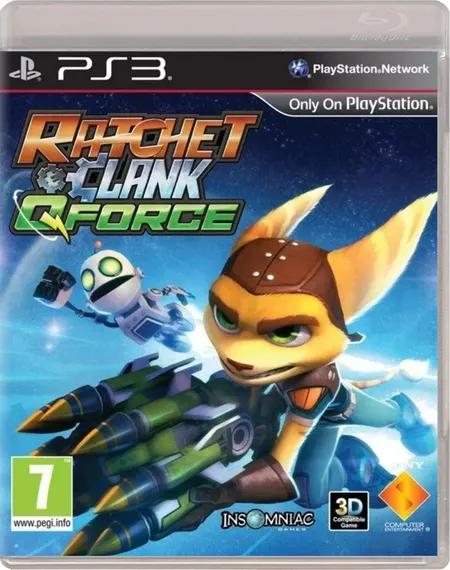 PS3 Ratchet &amp; Clank: Q-Force (Б/У, Полностью на русском языке, BCES-01594)