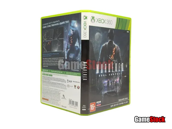 Xbox 360 Murdered: Soul Suspect (Б/У, Полностью на русском языке)